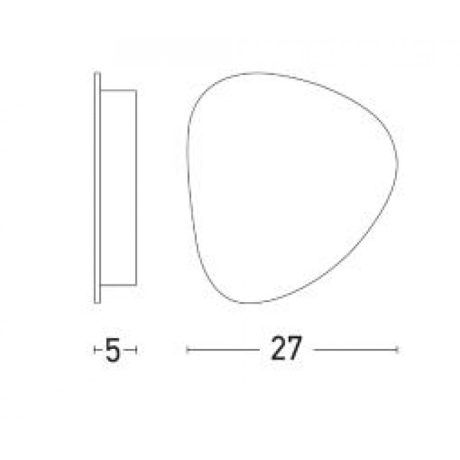 Απλίκα G9 Λευκό 17024-W ZAMBELIS