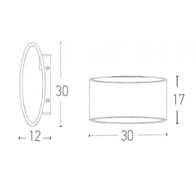 Απλίκα E27 Τσιμέντο 180020 ZAMBELIS