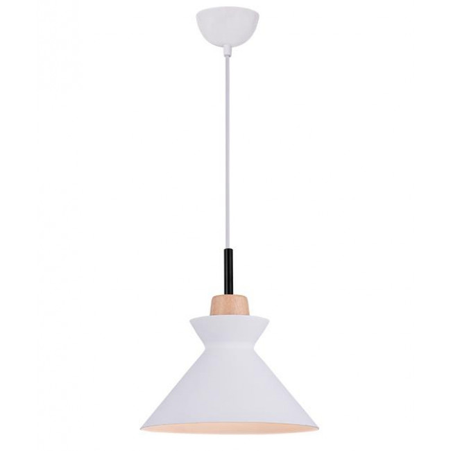 Φωτιστικό Μονόφωτο E27 Λευκό 180066 ZAMBELIS