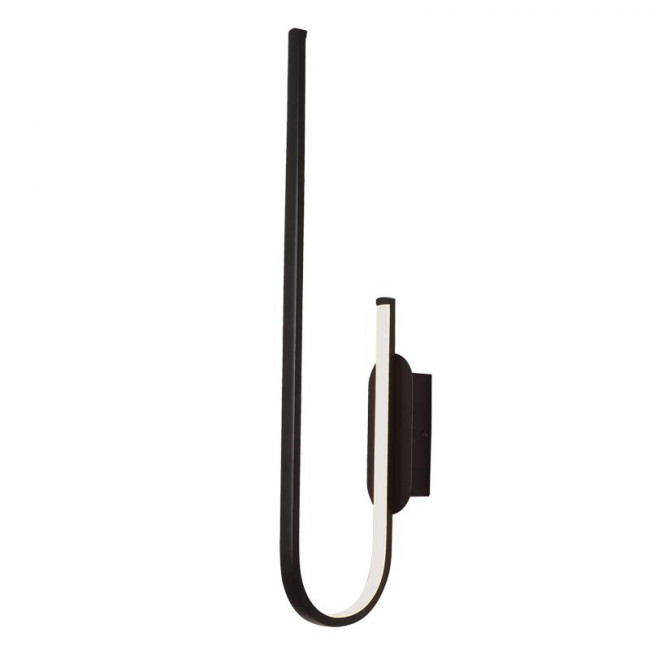 Απλίκα LED18W 3000k Μαύρο 1936 ZAMBELIS