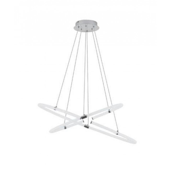 Φωτιστικό LED 90W 3000k Χρώμιο 1953 ZAMBELIS