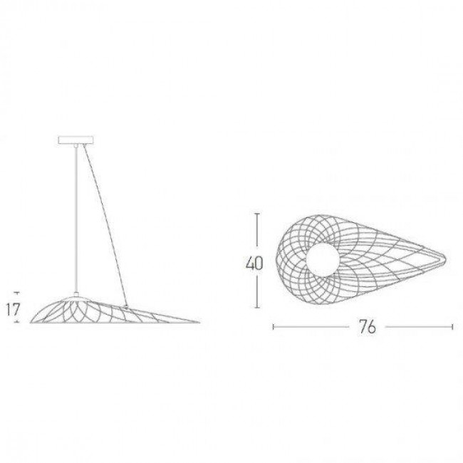 Φωτιστικό LED 10W 3000k Μαύρο 1975 ZAMBELIS