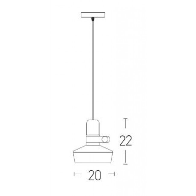 Φωτιστικό Μονόφωτο E27 Λευκό 1992 ZAMBELIS