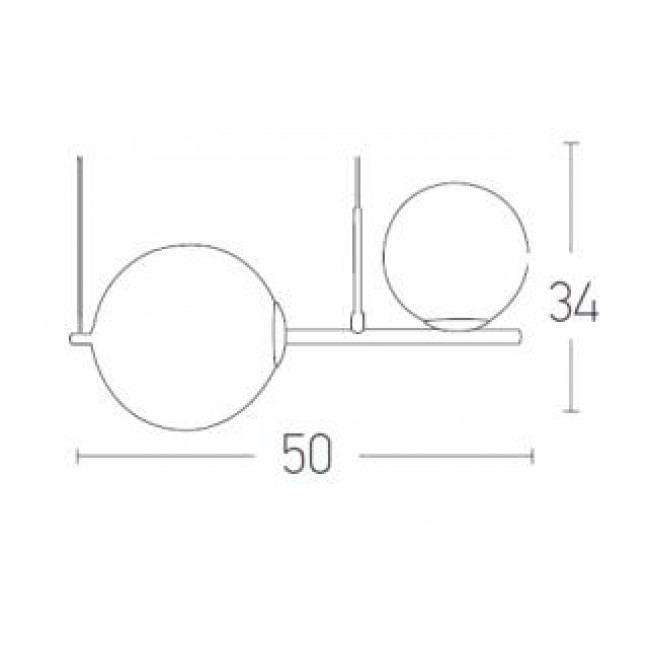 Φωτιστικό Δίφωτο E27 Χρυσό 1997 ZAMBELIS