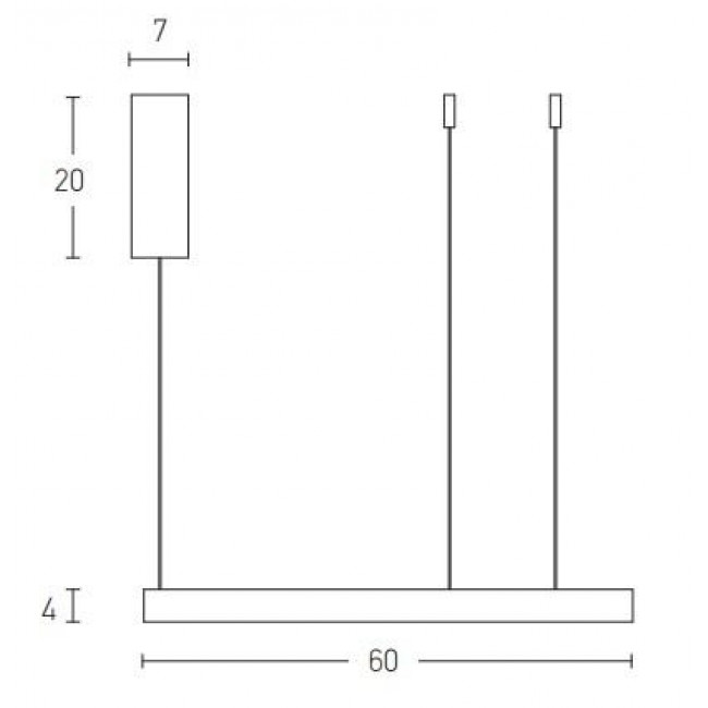 Φωτιστικό LED 36W 3000k Χρυσό 2006 ZAMBELIS