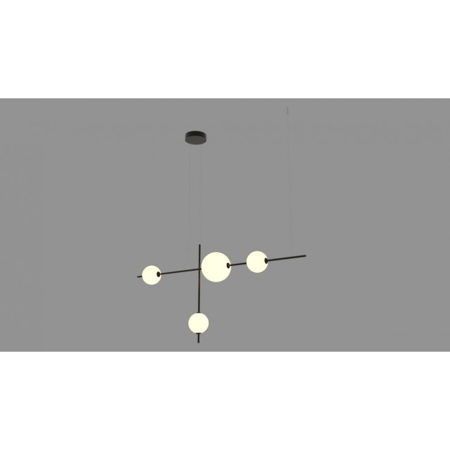 Φωτιστικό LED 18W 3000k Μαύρο Και Λευκό 20131 ZAMBELIS