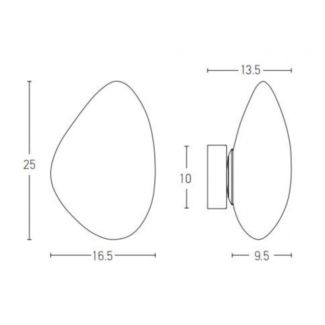 Απλίκα LED 5W 3000k Λευκό 20137 ZAMBELIS