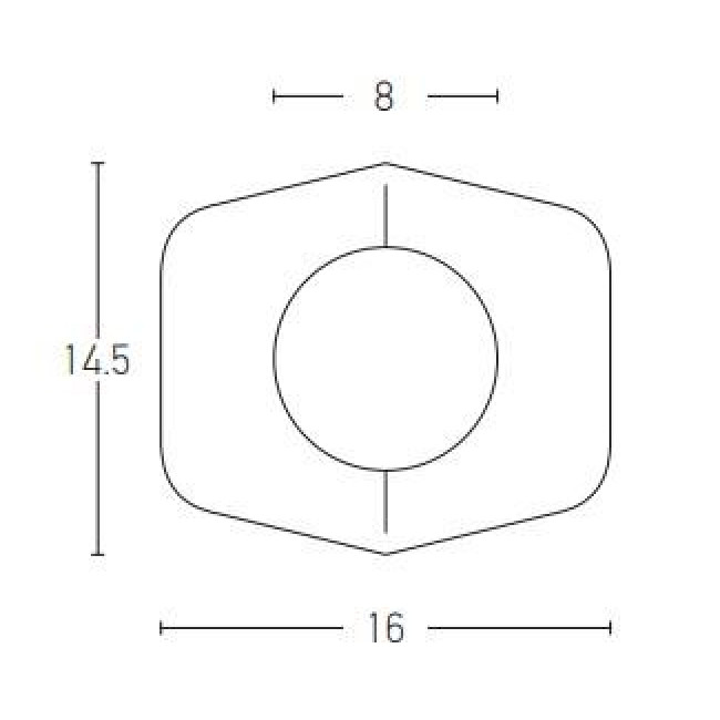Απλίκα G9 Μαύρο 20348-S ZAMBELIS