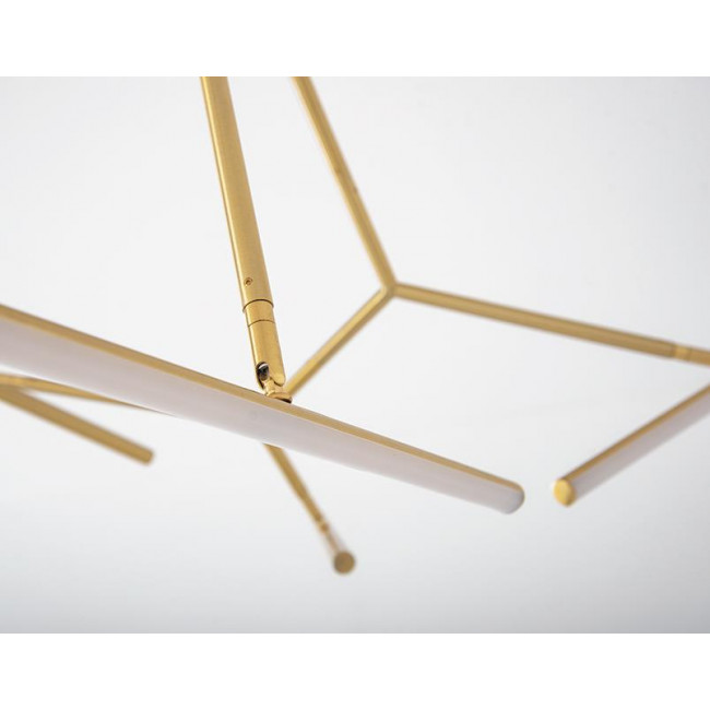 Φωτιστικό LED 49W 3000k Χρυσό 2071 ZAMBELIS