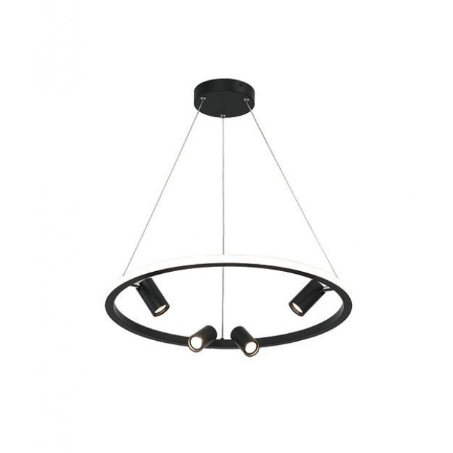 Φωτιστικό LED 47W 3000k Μαύρο 22012 ZAMBELIS