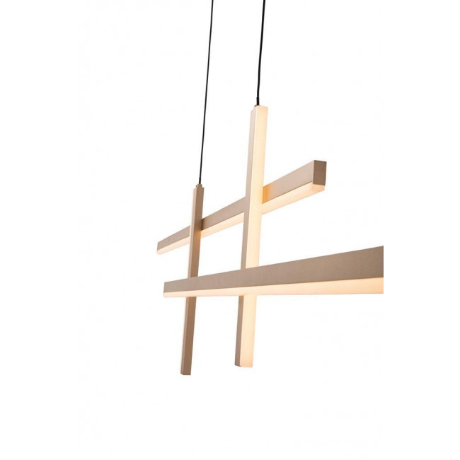 Φωτιστικό LED 47W 3000k Χρυσό Και Μαύρο 22022 ZAMBELIS