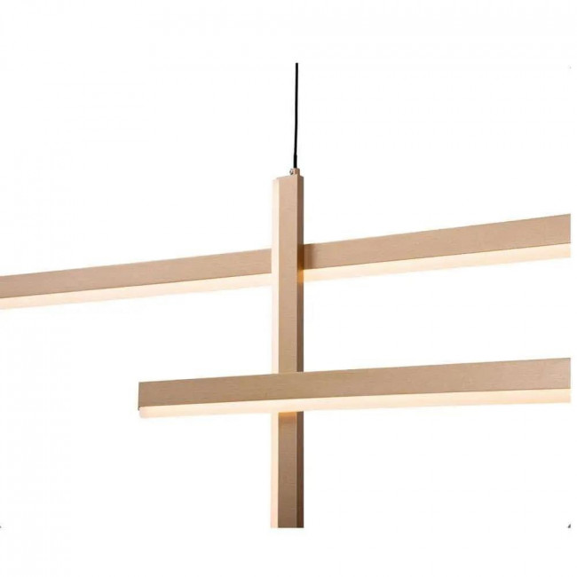 Φωτιστικό LED 47W 3000k Χρυσό Και Μαύρο 22022 ZAMBELIS