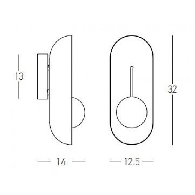 Απλίκα G9 Χρυσό 22059 ZAMBELIS