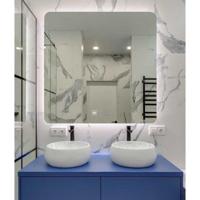 Καθρέφτης Μπάνιου LED 40W 4000k Διάφανο 22069 ZAMBELIS