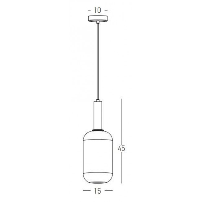 Φωτιστικό Μονόφωτο E27 Λευκό Και Χρυσό 22070 ZAMBELIS