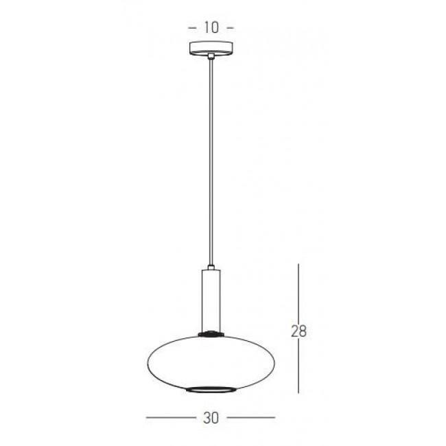 Φωτιστικό Μονόφωτο E27 Λευκό Και Χρυσό 22072 ZAMBELIS