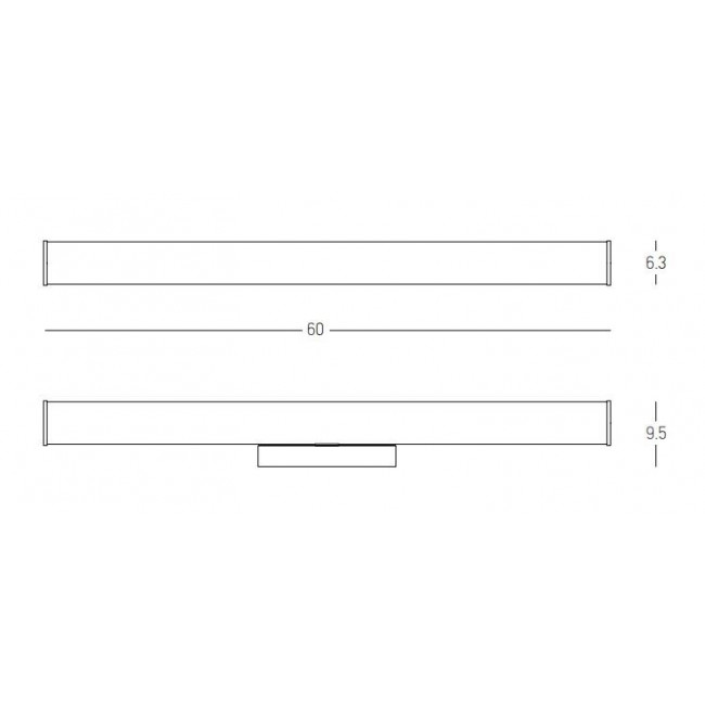 Απλίκα Μπάνιου LED 15W 3000k Χρώμιο 22085 ZAMBELIS