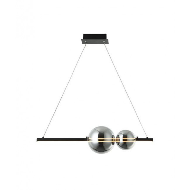 Φωτιστικό LED 11W 3000K Μαύρο 22109 ZAMBELIS