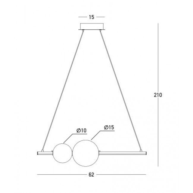 Φωτιστικό LED 11W 3000K Μαύρο 22109 ZAMBELIS