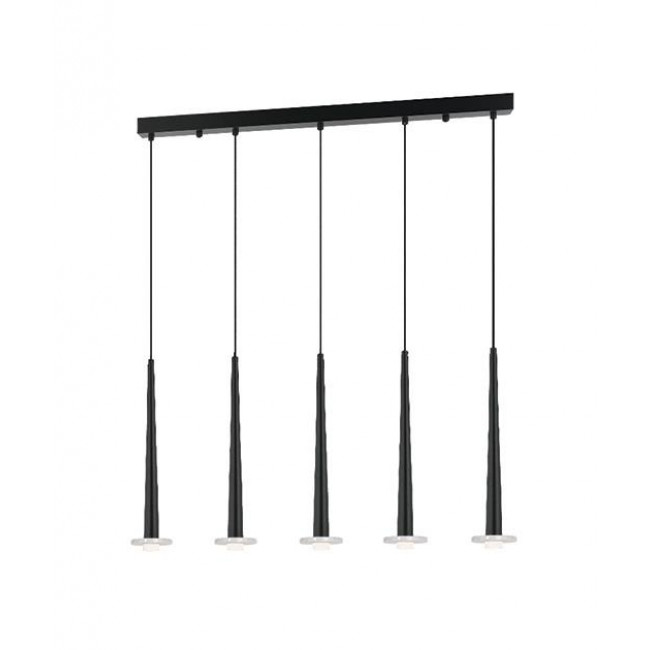 Φωτιστικό LED 14W 3000k Μαύρο Και Λευκό 22112 ZAMBELIS