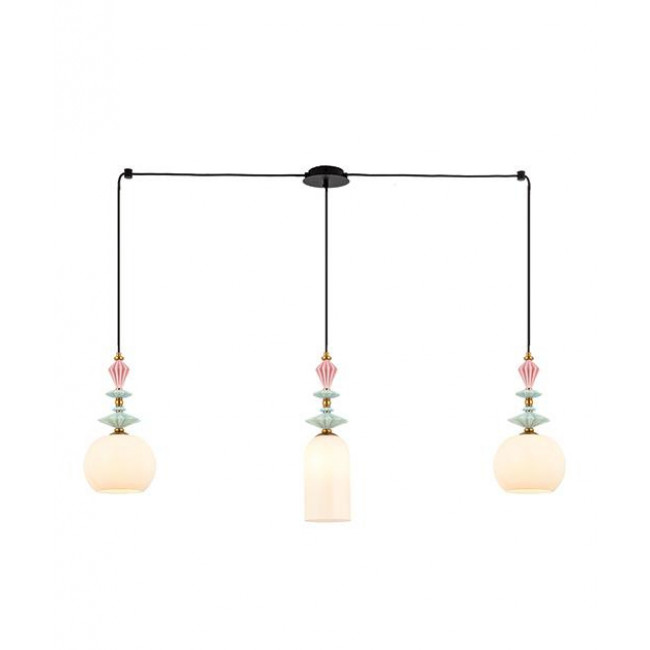 Φωτιστικό Τρίφωτο E27 Πολύχρωμο 22153 ZAMBELIS