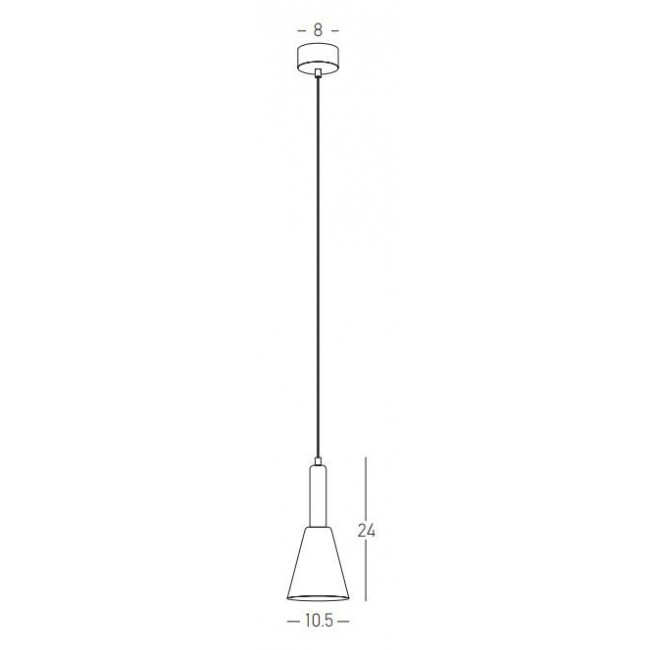 Φωτιστικό LED 7W 3000k Μαύρο Και Χρυσό 22180 ZAMBELIS