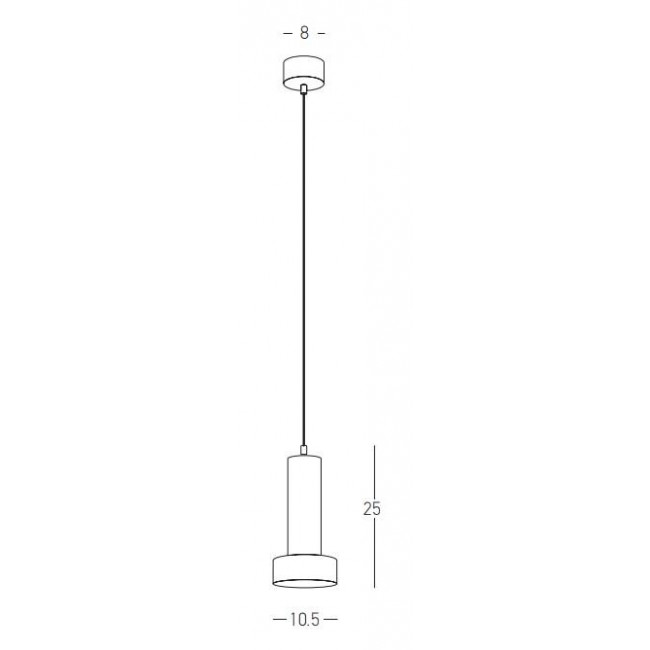 Φωτιστικό Μονόφωτο GU10 Μαύρο Και Χρυσό 22185 ZAMBELIS