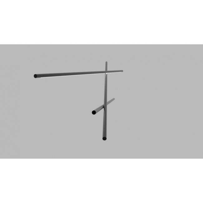 Φωτιστικό LED 64W 3000k Μαύρο 22237 ZAMBELIS