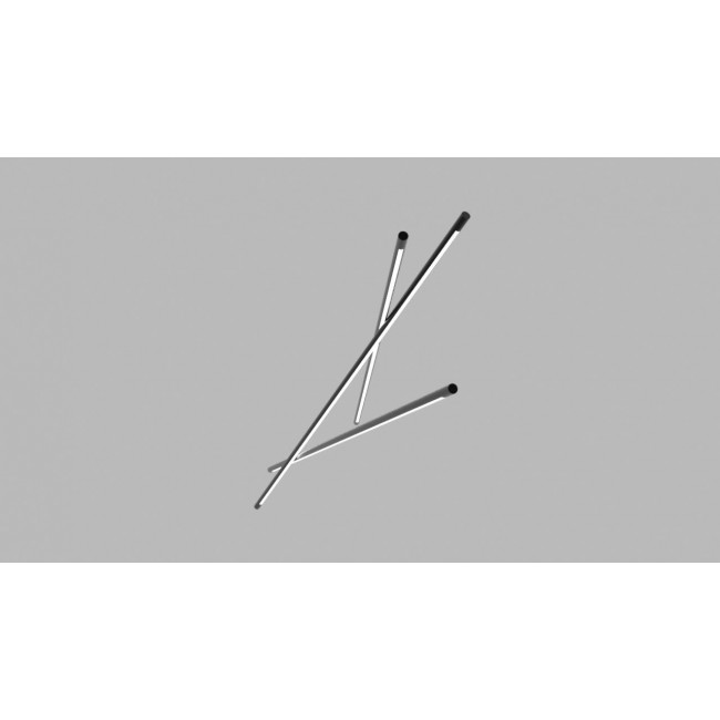 Φωτιστικό LED 64W 3000k Μαύρο 22237 ZAMBELIS