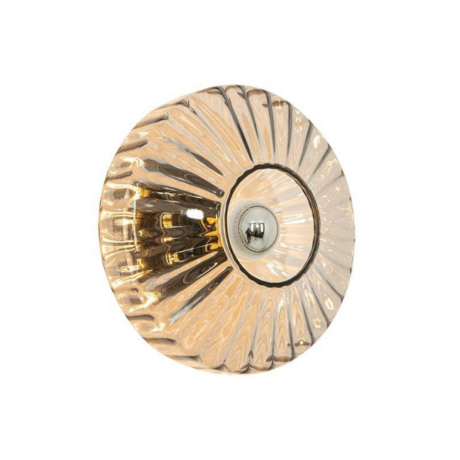 Απλίκα E27 Γκρι Και Φυμέ 23011 ZAMBELIS