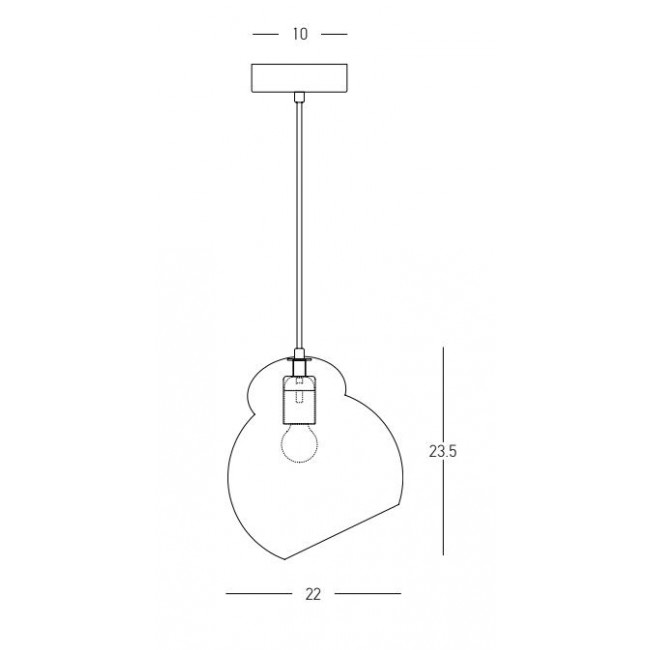 Φωτιστικό Μονόφωτο E27 Λευκό 23015 ZAMBELIS