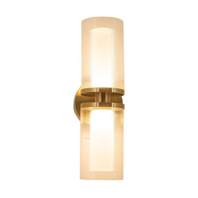 Απλίκα LED 12W 3000k Χρυσό Και Διάφανο 23016 ZAMBELIS