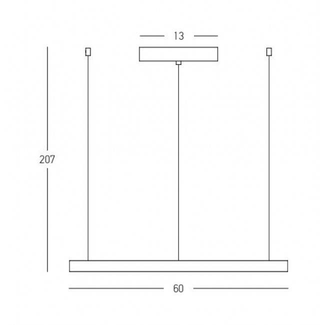 Φωτιστικό LED 28W 3000k Χρυσό 23032 ZAMBELIS