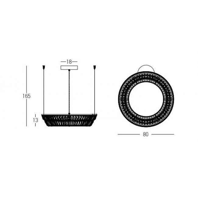 Φωτιστικό LED 55W 3000k Ορείχαλκος Και Διάφανο 23048 ZAMBELIS