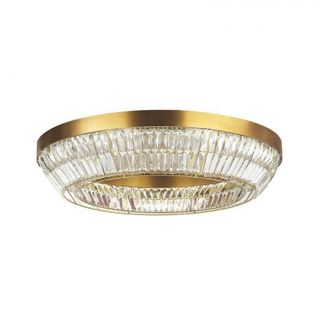 Φωτιστικό LED 55W 3000k Ορείχαλκος Και Διάφανο 23049 ZAMBELIS