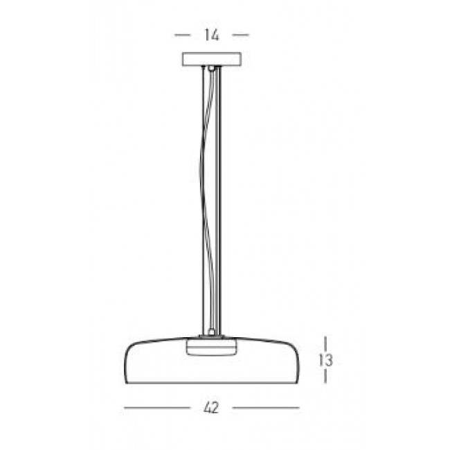 Φωτιστικό LED 15W 3000k Μαύρο Και Φυμέ 23053 ZAMBELIS