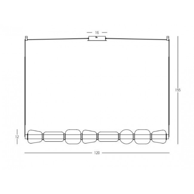 Φωτιστικό LED 37W 3000k Χρυσό Και Σαμπανιζέ 23065 ZAMBELIS