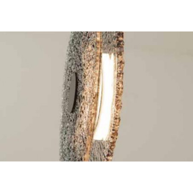 Φωτιστικό LED 8W 3000k Μαύρο Και Φυμέ 23072 ZAMBELIS