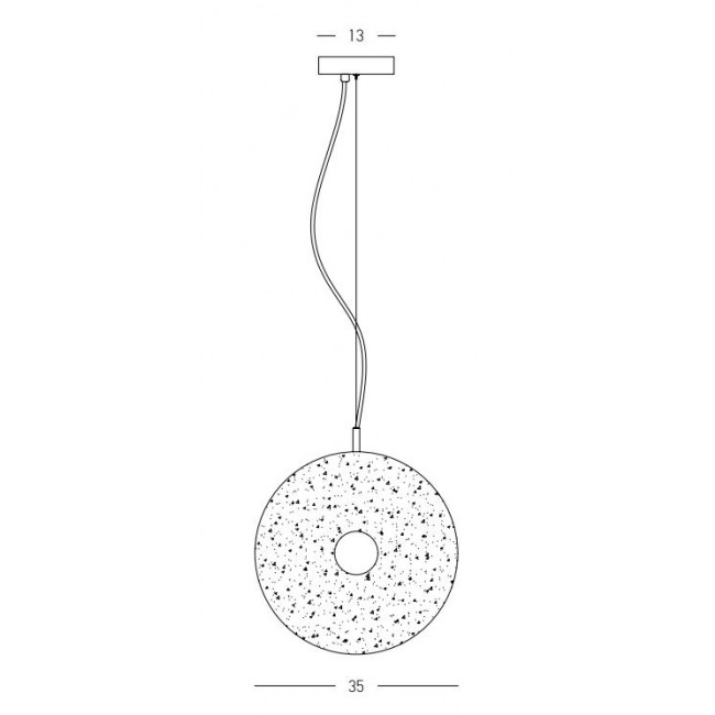 Φωτιστικό LED 11W 3000k Μαύρο Και Φυμέ 23074 ZAMBELIS
