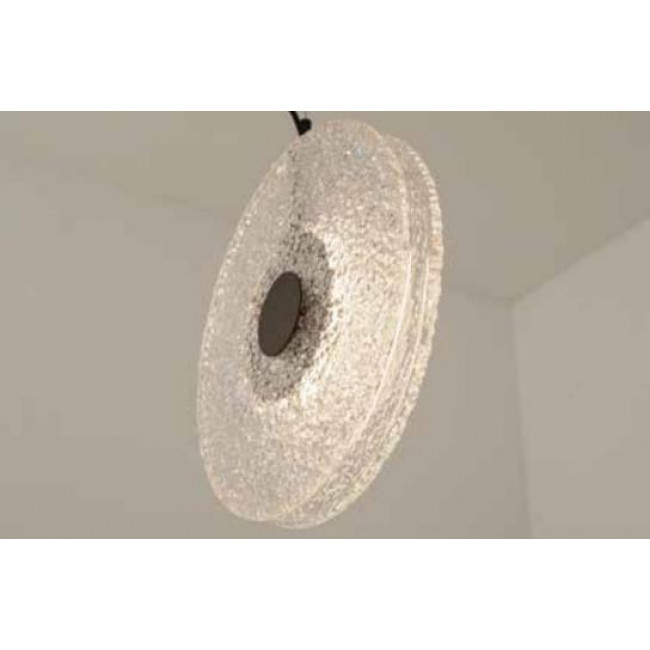 Φωτιστικό LED 11W 3000k Μαύρο Και Διάφανο 23075 ZAMBELIS