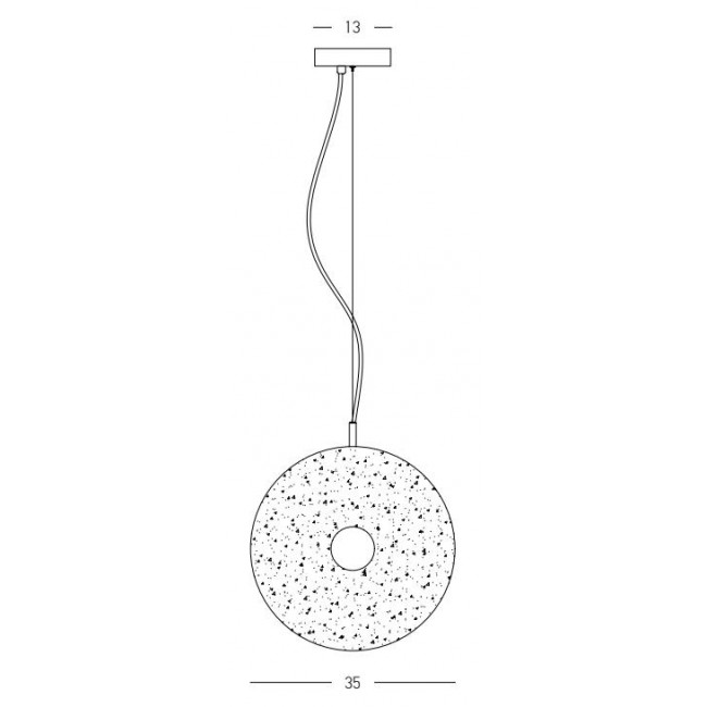Φωτιστικό LED 11W 3000k Μαύρο Και Διάφανο 23075 ZAMBELIS