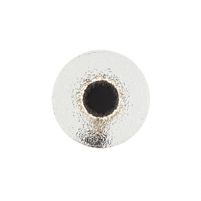 Απλίκα LED 8W 3000k Μαύρο Και Διάφανο 23077 ZAMBELIS