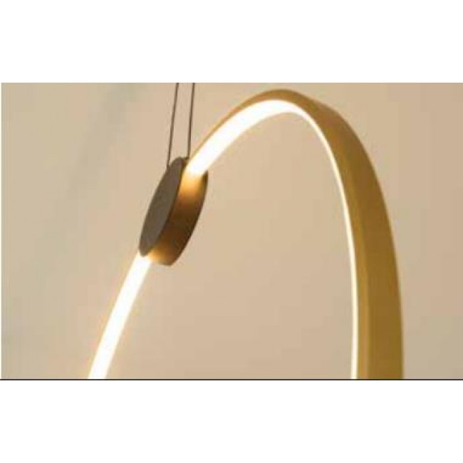 Φωτιστικό LED 24W 3000k Μαύρο Και Χρυσό 23094 ZAMBELIS