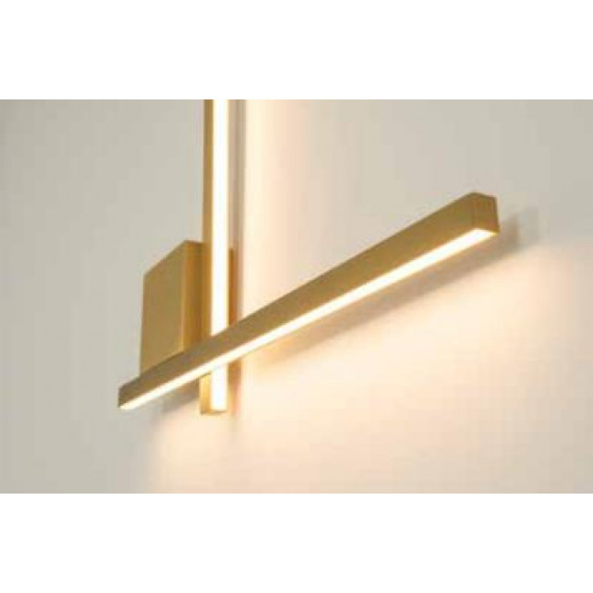 Απλίκα LED 24W 3000k Χρυσό 23105 ZAMBELIS