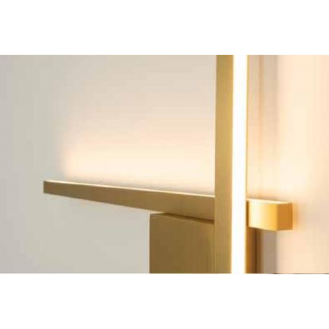 Απλίκα LED 24W 3000k Χρυσό 23105 ZAMBELIS