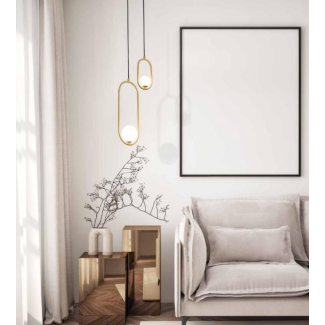 Φωτιστικό Μονόφωτο G9 Χρυσό 23135 ZAMBELIS