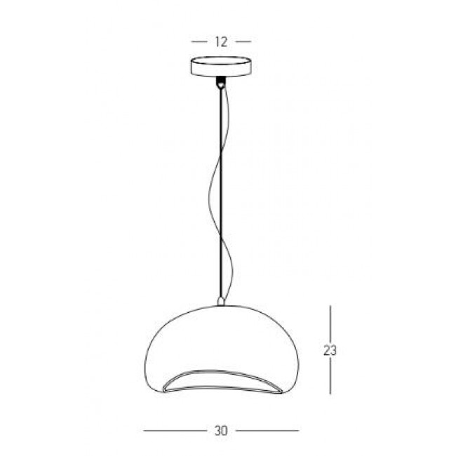 Φωτιστικό Μονόφωτο E27 Φυσικό 23160 ZAMBELIS
