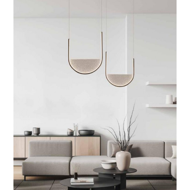 Φωτιστικό LED 28W 3000k-4000k Μαύρο Και Γκρι 23164 ZAMBELIS