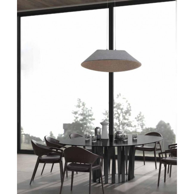 Φωτιστικό LED 12W 3000k Γκρι 23173 ZAMBELIS