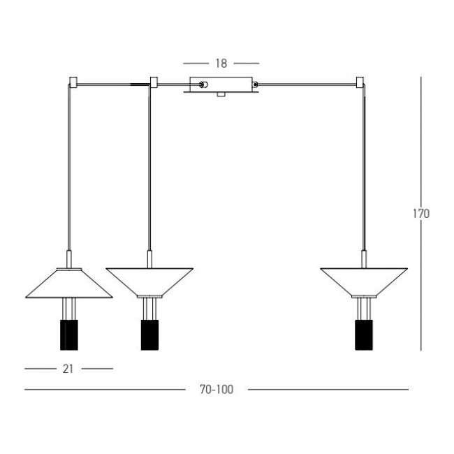 Φωτιστικό LED 28W 3000k Μαύρο Και Λευκό 23200 ZAMBELIS